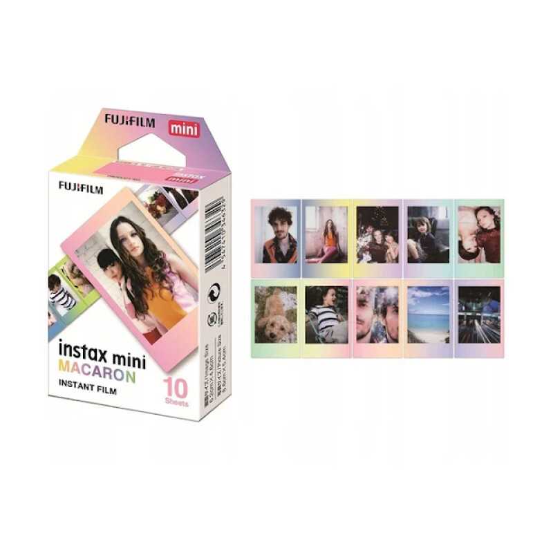 Fujifilm Colorfilm Instax Mini 10 pack Macaron картридж для камеры