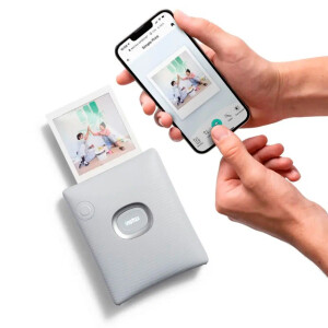Fujifilm Instax Square Link Ash White фотопринтер