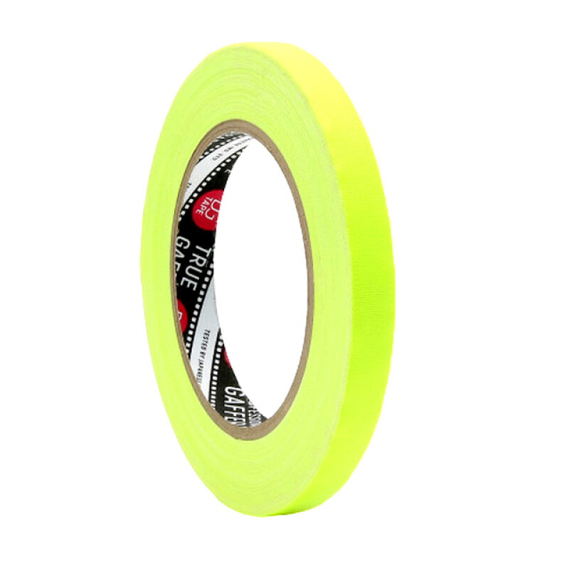 DGTape trueGAFF профессиональный тейп 12мм/25м ярко желтый