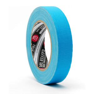 DGTape trueGAFF профессиональный тейп 25мм/25м ярко голубой