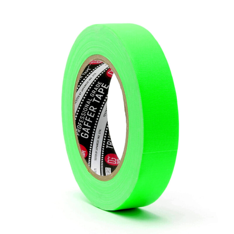 DGTape trueGAFF профессиональный тейп 25мм/25м ярко зеленый UMF25/25/G