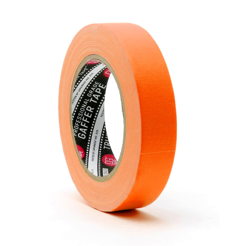 DGTape trueGAFF профессиональный тейп 25мм/25м ярко оранжевый