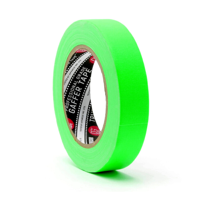 DGTape trueGAFF профессиональный тейп 25мм/9м ярко зеленый