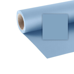 FST 1037 SKY BLUE бумажный фон бледно-синий 2,72х9 м