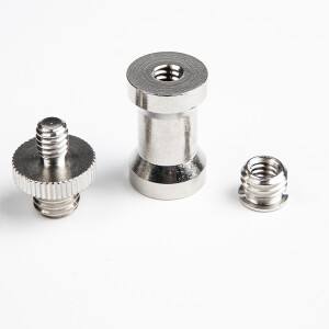 Fotokvant FLH-KIT-08 набор латунных адаптеров 1/4 - 3/8 дюйма мама-папа