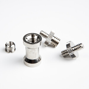 Fotokvant FLH-KIT-09 набор латунных адаптеров 1/4 - 3/8 дюйма мама-папа