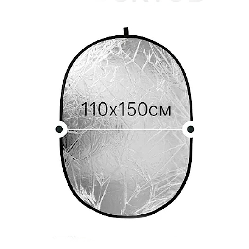 Raylab RF-09 отражатель 2в1 серебро/белый 110*150см