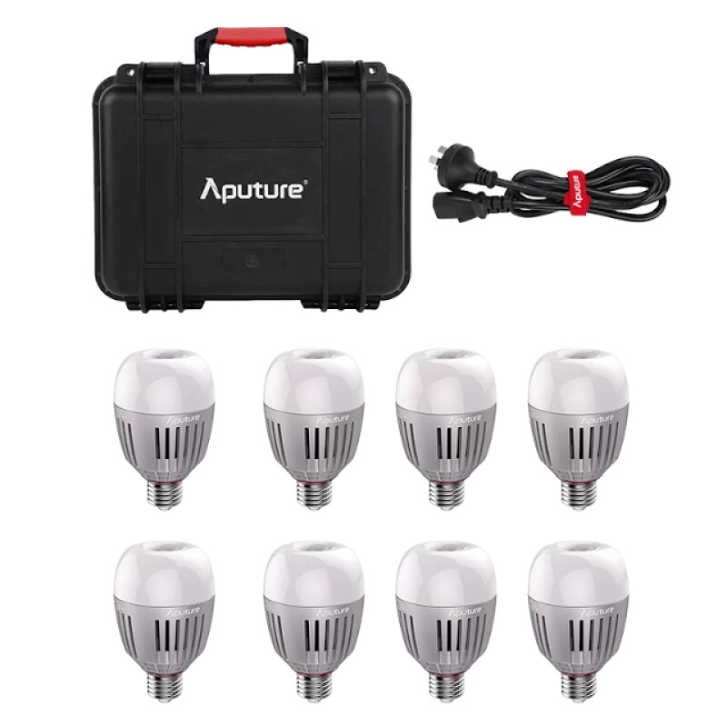 Aputure Accent B7C Smart Bulb 8-Light Kit набор светодиодных осветителей