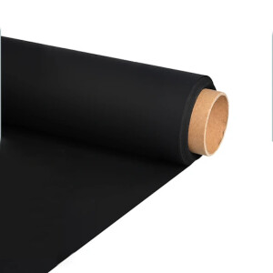 Raylab 009 Black бумажный фон 1,35*6м черный