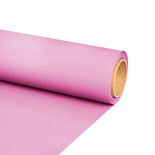 Raylab 012 Light Pink бумажный фон нежно-розовый 1.35x6м