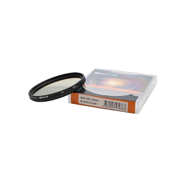RayLab CPL Slim фильтр поляризационный 58mm