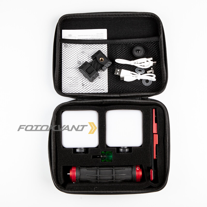 Fotokvant DentalKit-01 комплект мобильного освещения с двумя осветителями