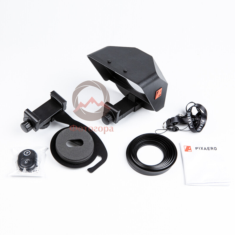 Pixaero KIT-QZSD телесуфлер с крепежом смартфона на штативе