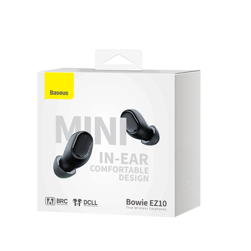 Baseus A00054300116-Z1 DZ-AE Bowie EZ10 True Wireless Earphones Black беспроводные наушники
