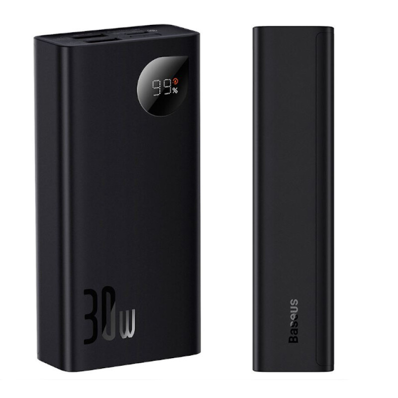 Baseus PPAD040001 Adaman2 Digital Display Fast Charge 10000mAh 30W Black внешний аккумулятор