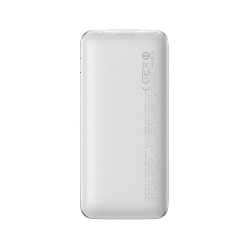 Baseus PPBD040002 Bipow Pro Digital Display Fast Charge 10000mAh 22.5W White внешний аккумулятор