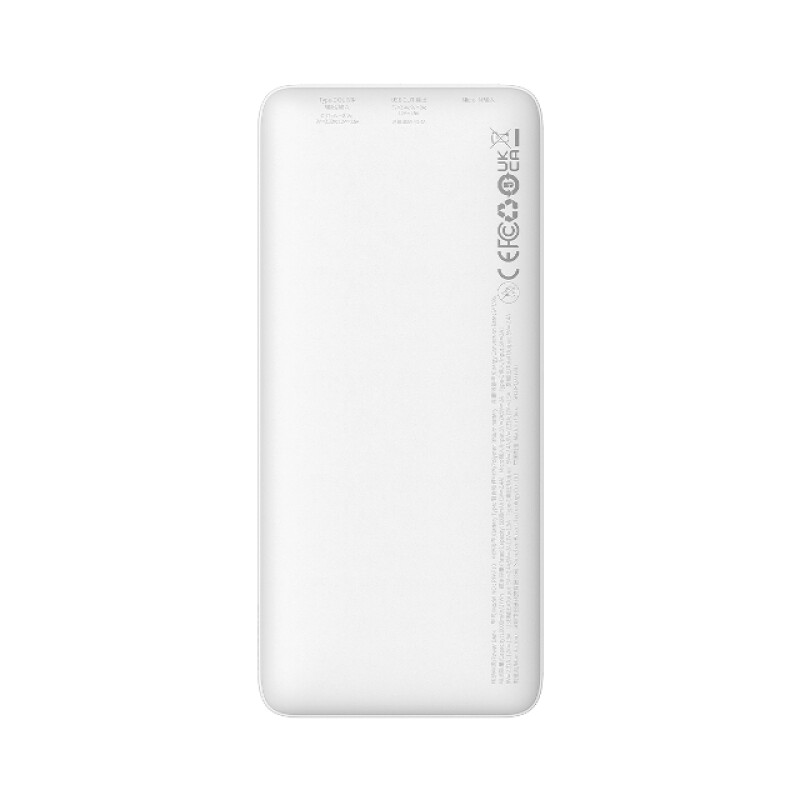 Baseus PPQD090002 Airpow Fast Charge Power Bank 10000mAh 20W White внешний аккумулятор
