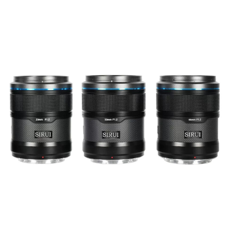 Sirui Sniper AS-3S-EB 23/33/56mm F1.2 E-Mount комплект объективов чёрный