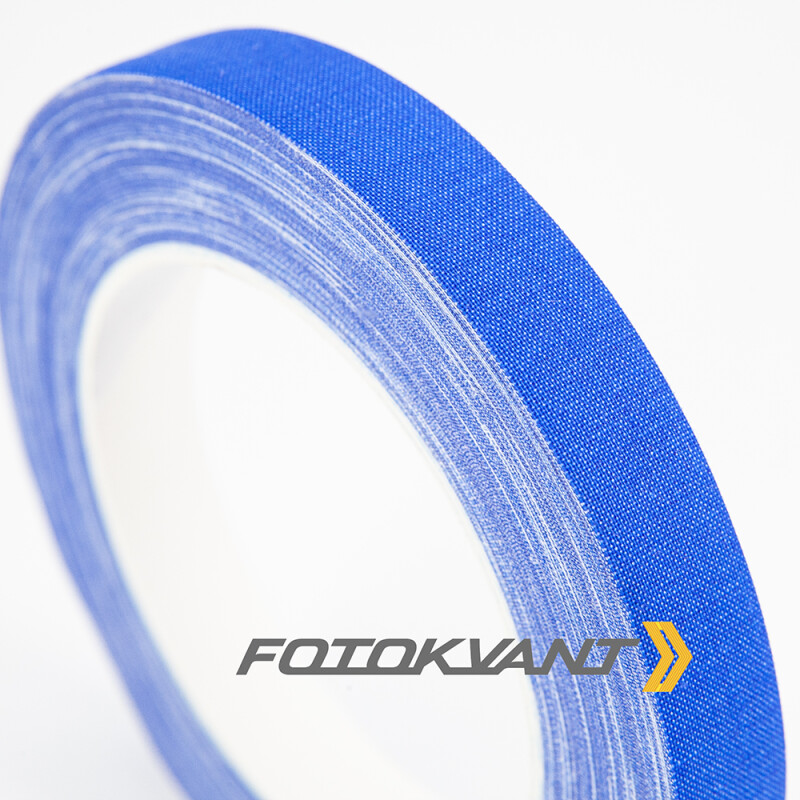 Fotokvant GP-1525 Blue gaffer tape тейп УФ голубой 15 мм х 25 м