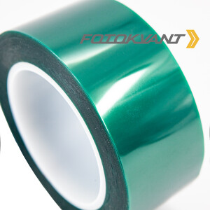 Fotokvant GP-5066 Green Polyester Masking tape тейп 50 мм х 66 м толщиной 0,08 мм