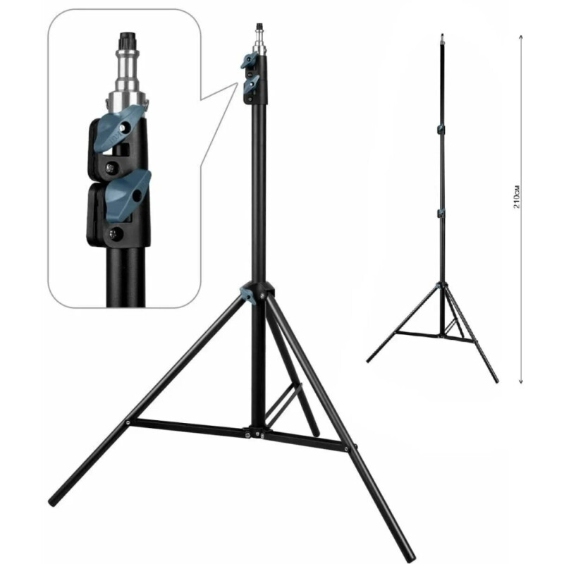 Fotokvant LS-2102 стойка легкая 210 см нагрузка до 5 кг