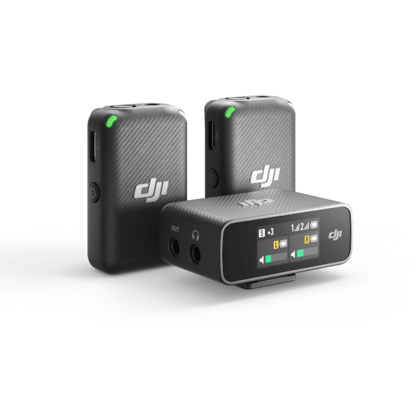 DJI Mic (2 TX + 1 RX + Charging Case) радиосистема