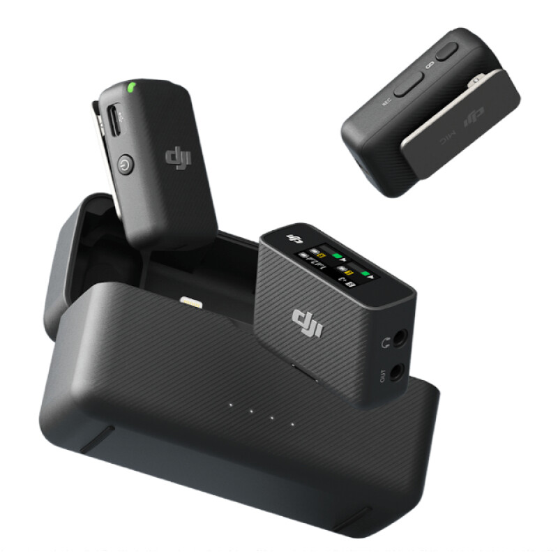DJI Mic (2 TX + 1 RX + Charging Case) радиосистема