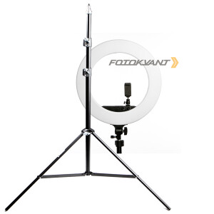 Fotokvant LED-480C RING KIT кольцевой свет 3200-5800К на стойке
