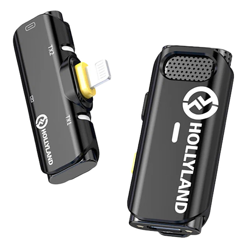 Hollyland Lark C1 Duo Lightnig радиосистема черная