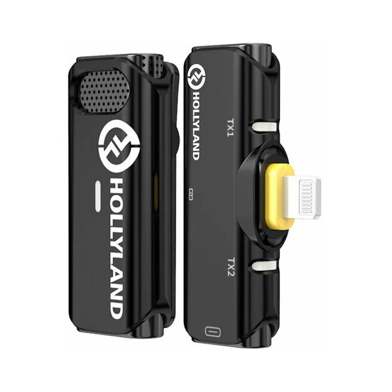 Hollyland Lark C1 Duo Lightnig радиосистема черная