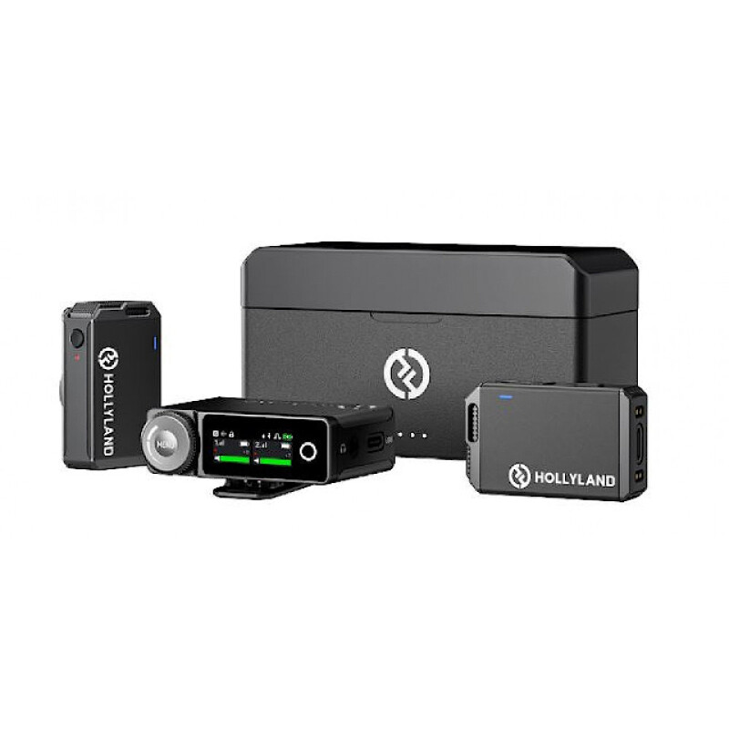 Hollyland LARK MAX Duo радиосистема черная