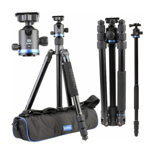 Benro FIF19AIB0 штатив iFoto c головой/трансформер в монопод/алюминиевый с клипсами