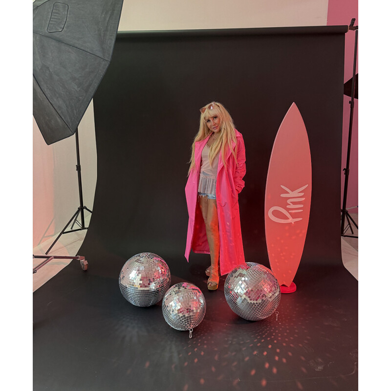 Wansen SBP-27211-44 Black фон бумажный черный 2,72x11 м