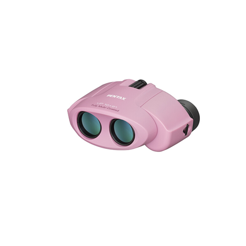 Pentax UP 10x21 розовый бинокль