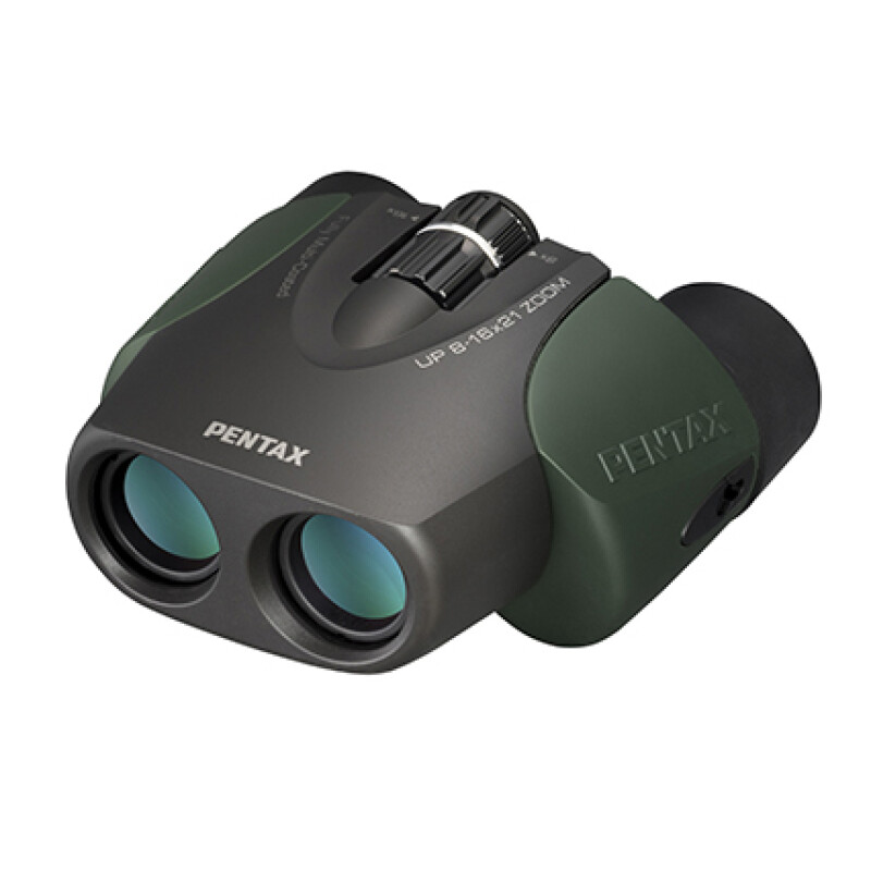 Pentax UP 8-16x21 зеленый бинокль