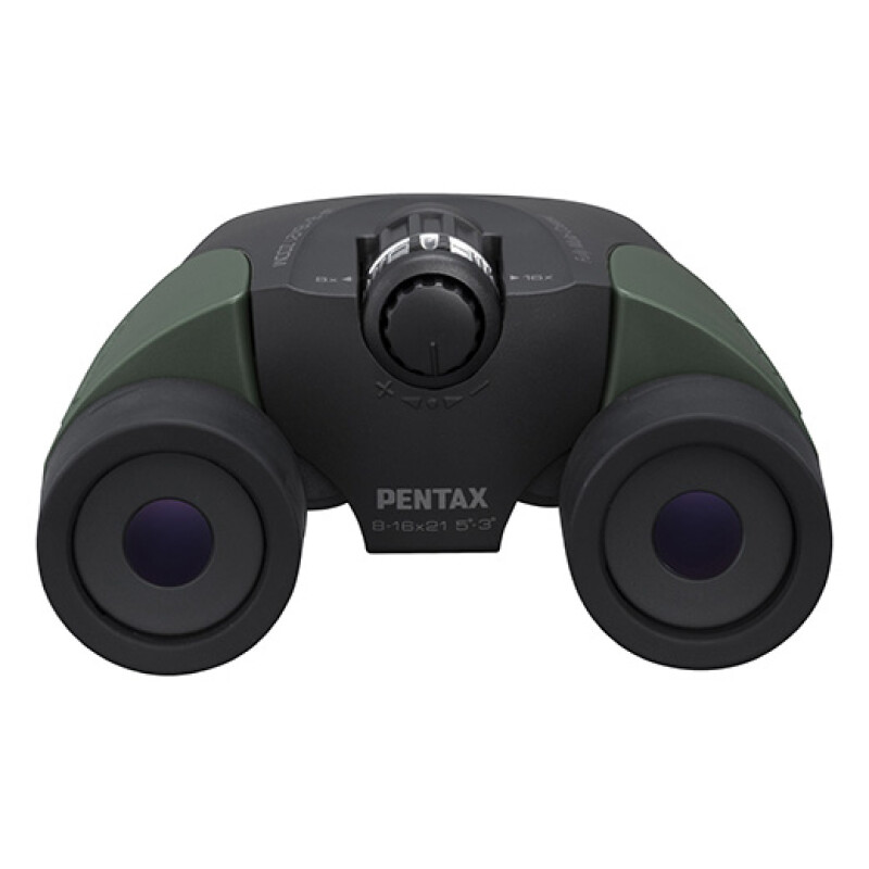 Pentax UP 8-16x21 зеленый бинокль