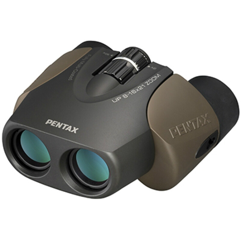 Pentax UP 8-16x21 коричневый бинокль