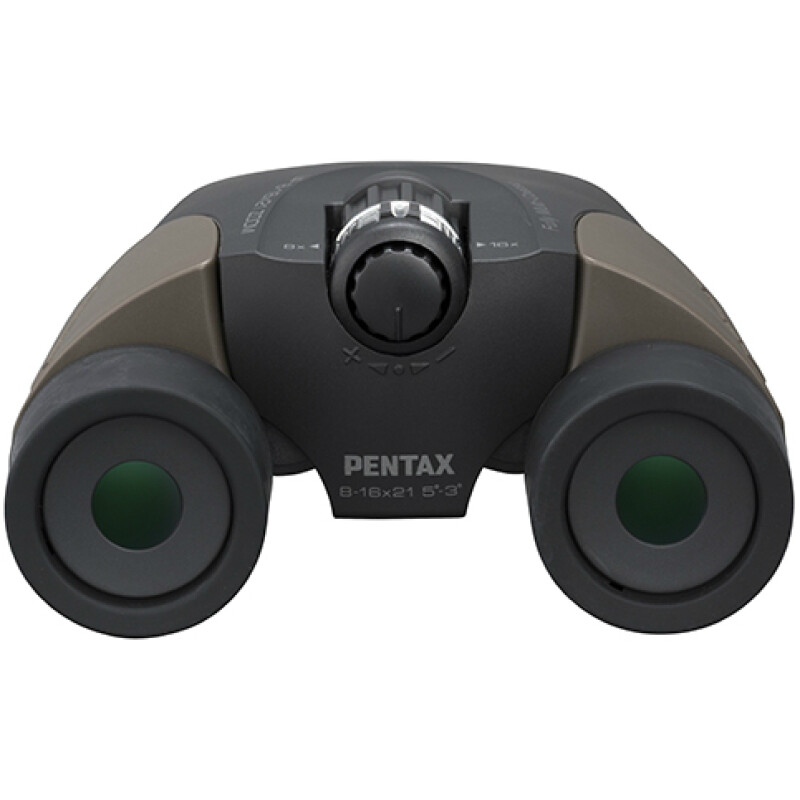 Pentax UP 8-16x21 коричневый бинокль