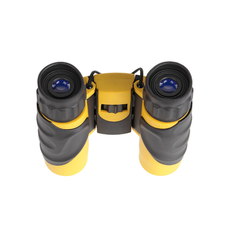 Veber 10x25 WP бинокль черный с желтым