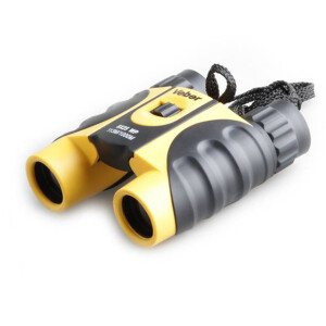 Veber 8x25 WP бинокль черный с желтым