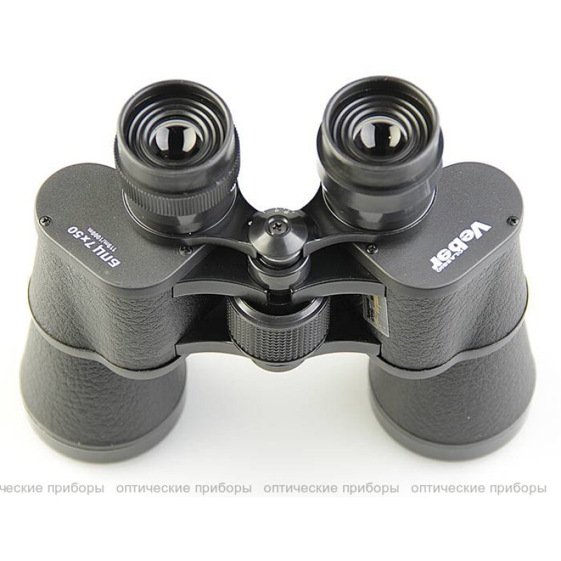 Veber Classic БПЦ 7x50 VL бинокль кожа цвет черный