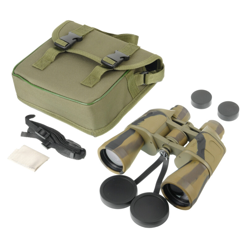 Veber Classic БПЦ 7x50 VR бинокль камуфлированный