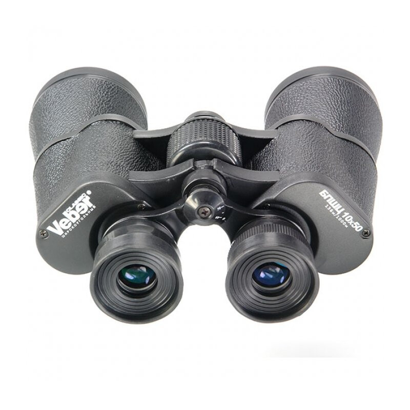 Veber Classic БПШЦ 10x50 VRWA широкоформатный бинокль цвет черный