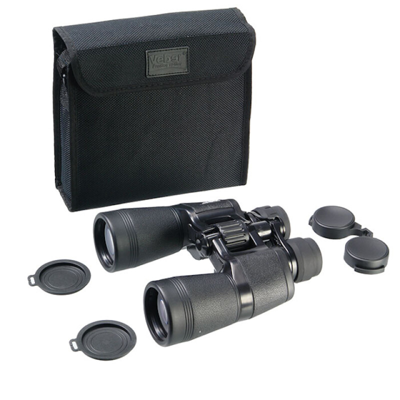 Veber ZOOM 10-22x50 бинокль черный