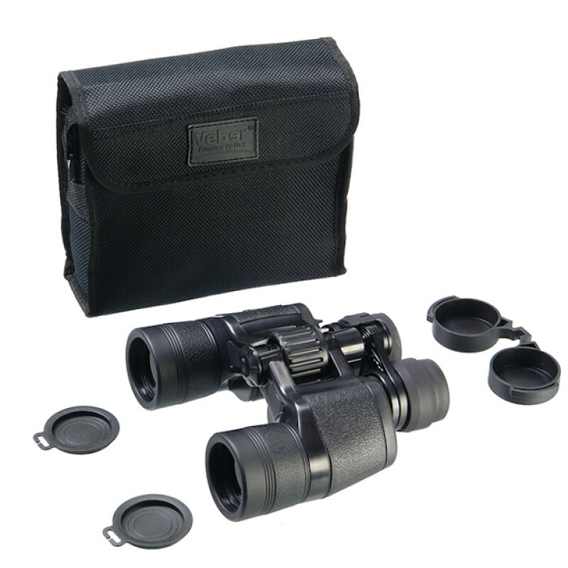 Veber ZOOM 8-18x40 бинокль черный