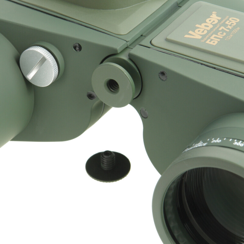 Veber БПс 7x50 плавающий бинокль с компасом
