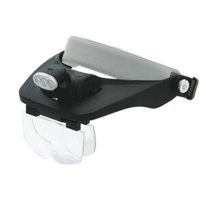 Veber Лупа 81001-3 Led налобная с подсветкой