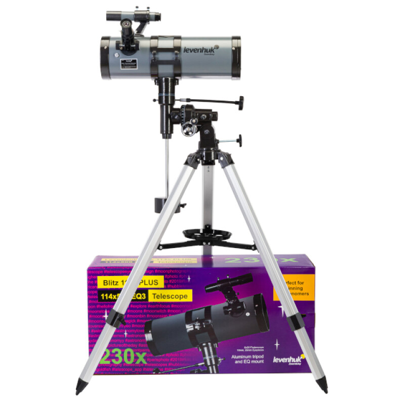 Levenhuk Blitz 114s PLUS телескоп