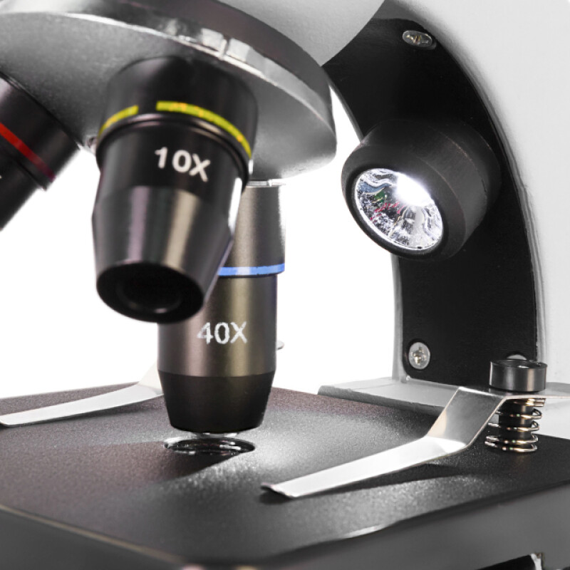 Levenhuk Discovery Nano Polar микроскоп с книгой