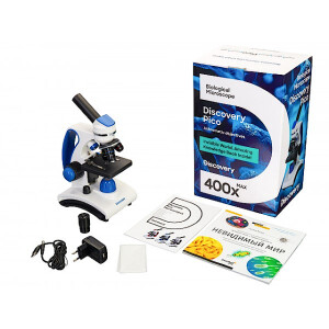 Levenhuk Discovery Pico Gravity микроскоп с книгой